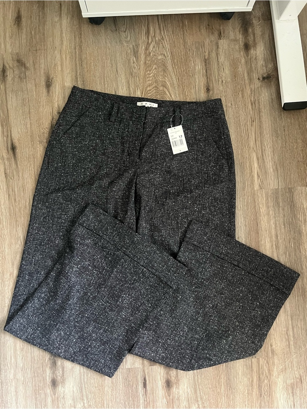 Women’s Charcoal Speckled Dress Pants